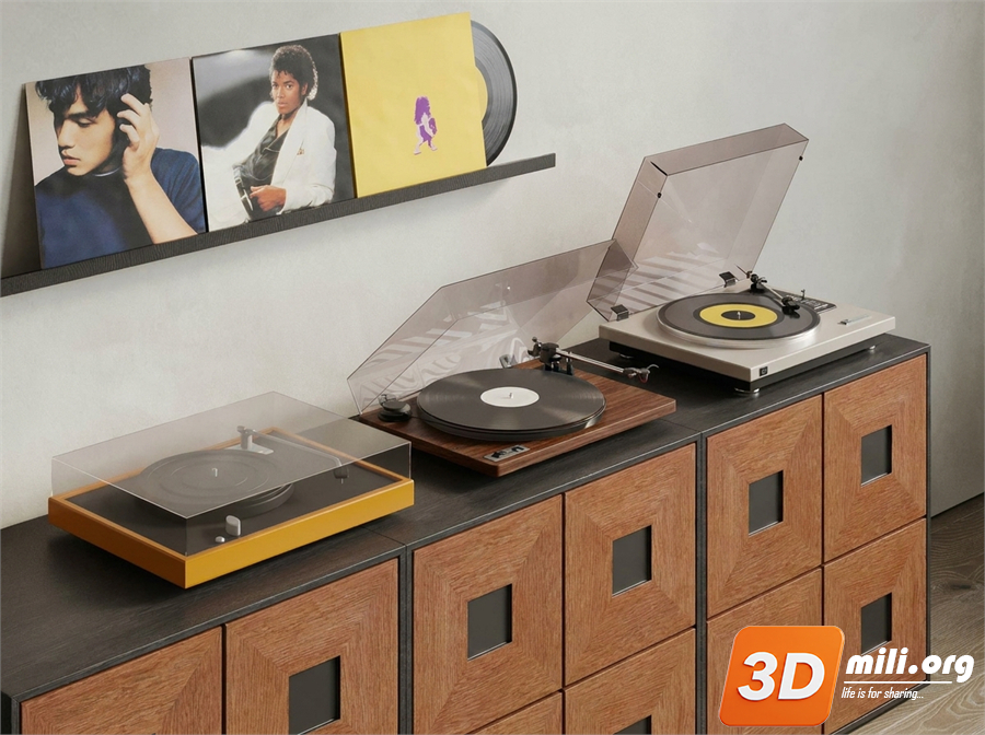 Audio tech 3D Models